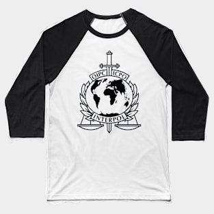 INTERPOL International Criminal Police Organization Baseball T-Shirt